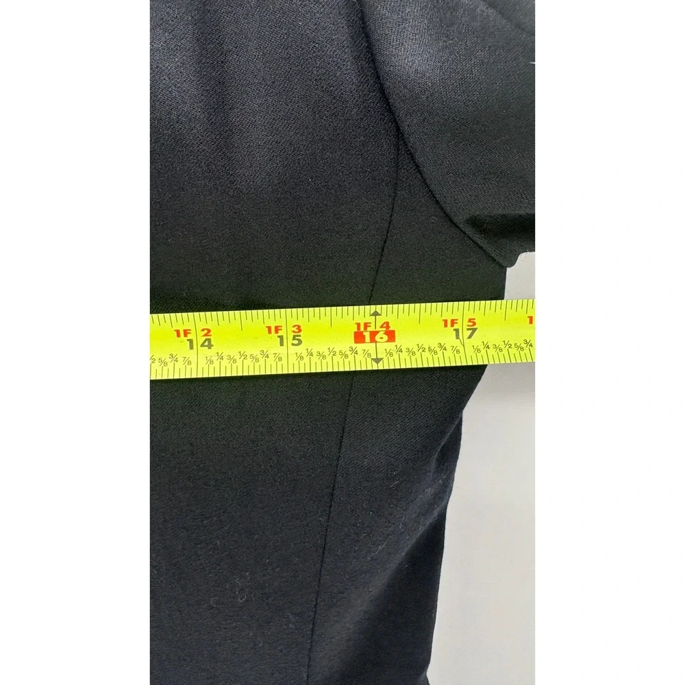 Ralph‎ Lauren Blazer Crest Cricket Dark Nay Blue Gold Buttons Women 6 Wool New